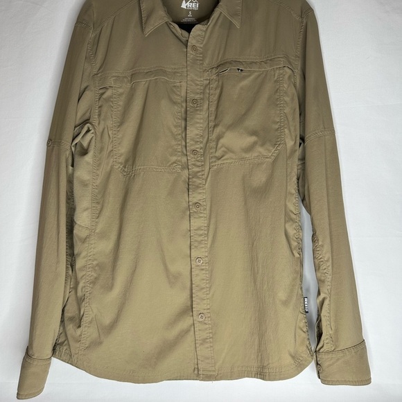 REI Co-op Button down Shirt Outdoors Mens Small Fishing Hiking. - Picture 4 of 8